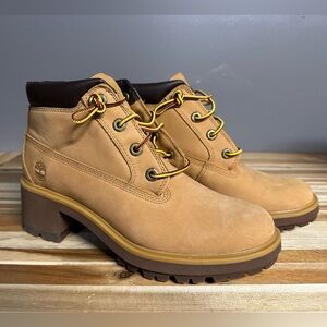 Timberland Women's Tan Heeled Boots